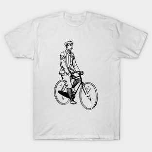 Vintage Bicycle Cyclists T-Shirt